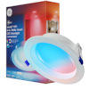 Gync reveal HD+ 6-In. Wafer Smart LED Downlight
HIGH LIGHT OUTPUT
Millions of Vibrant Colors
PLUS The Pure, Clean Light of Reveal™
120W | 2300 Lumens
1 Fixture + Junction Box
No recessed housing required
Dimmable to brightness with app
Gync Smart Dimmer Switch app
or use with traditional dimmer
Matter, Works with Alexa, Google Home
IC-Rated for direct contact with insulation