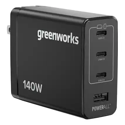 greenworks USB-C1 USB-C2
140W
USB-C3 POWERALL
