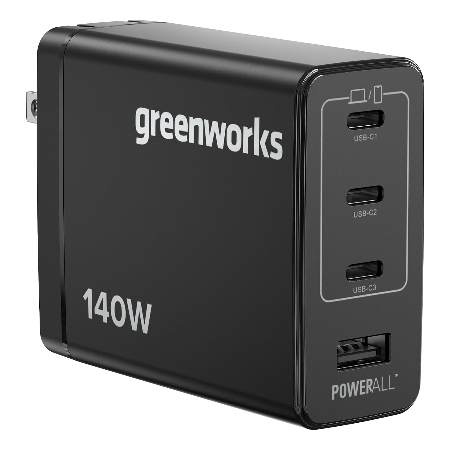 greenworks USB-C1 USB-C2  
140W  
USB-C3 POWERALL