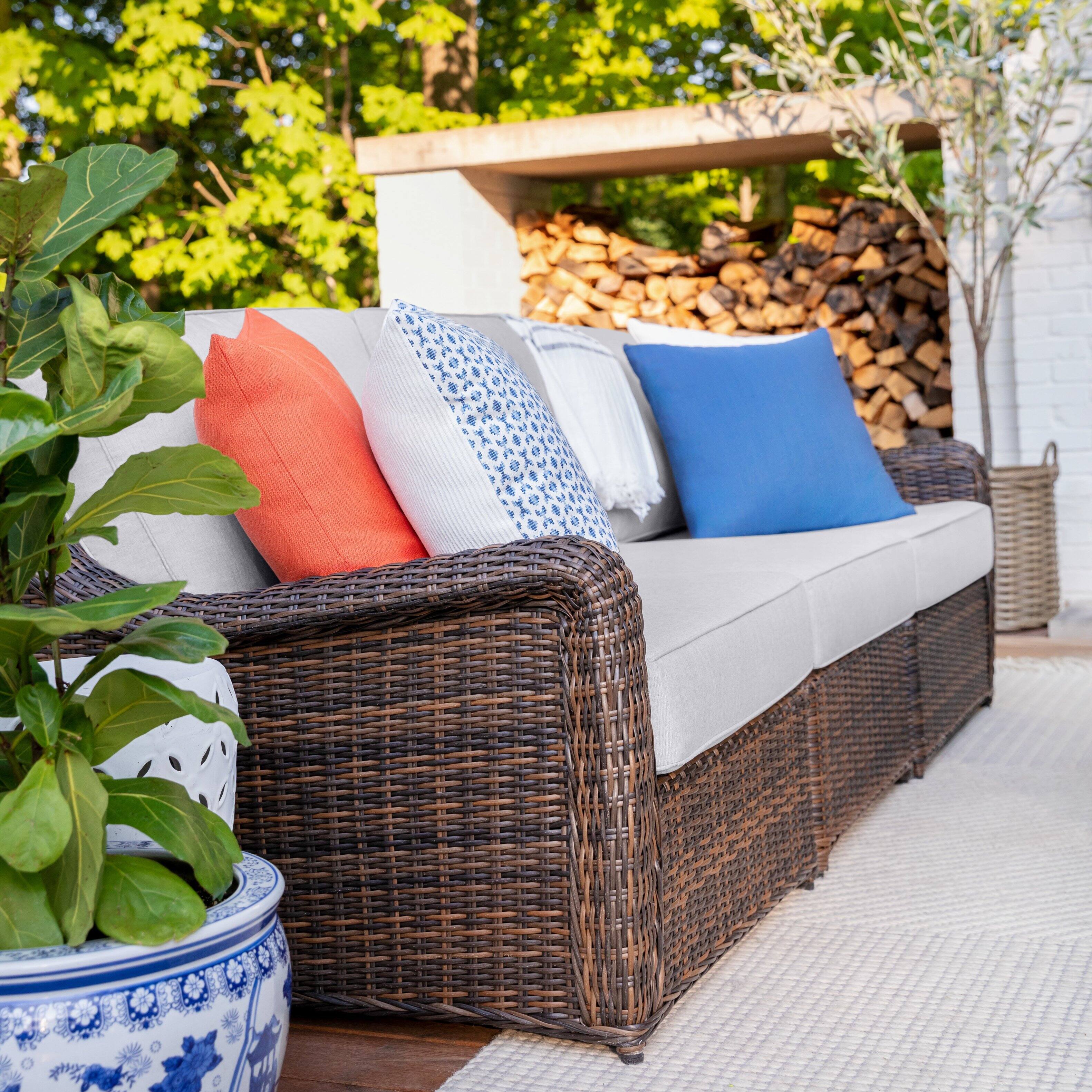 Alt View 1. Yardbird® - Waverly Outdoor Sofa - Shale.