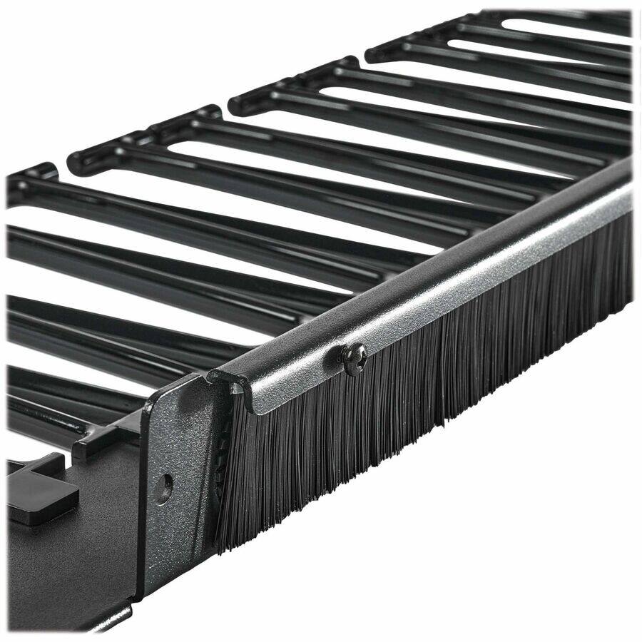 Alt View 7. Tripp Lite - Tripp Lite series SmartRack SRCABLEVRTL Cable Routing - Vertical Cable Manager - Black - Cold Rolled Steel - 2 - Black.