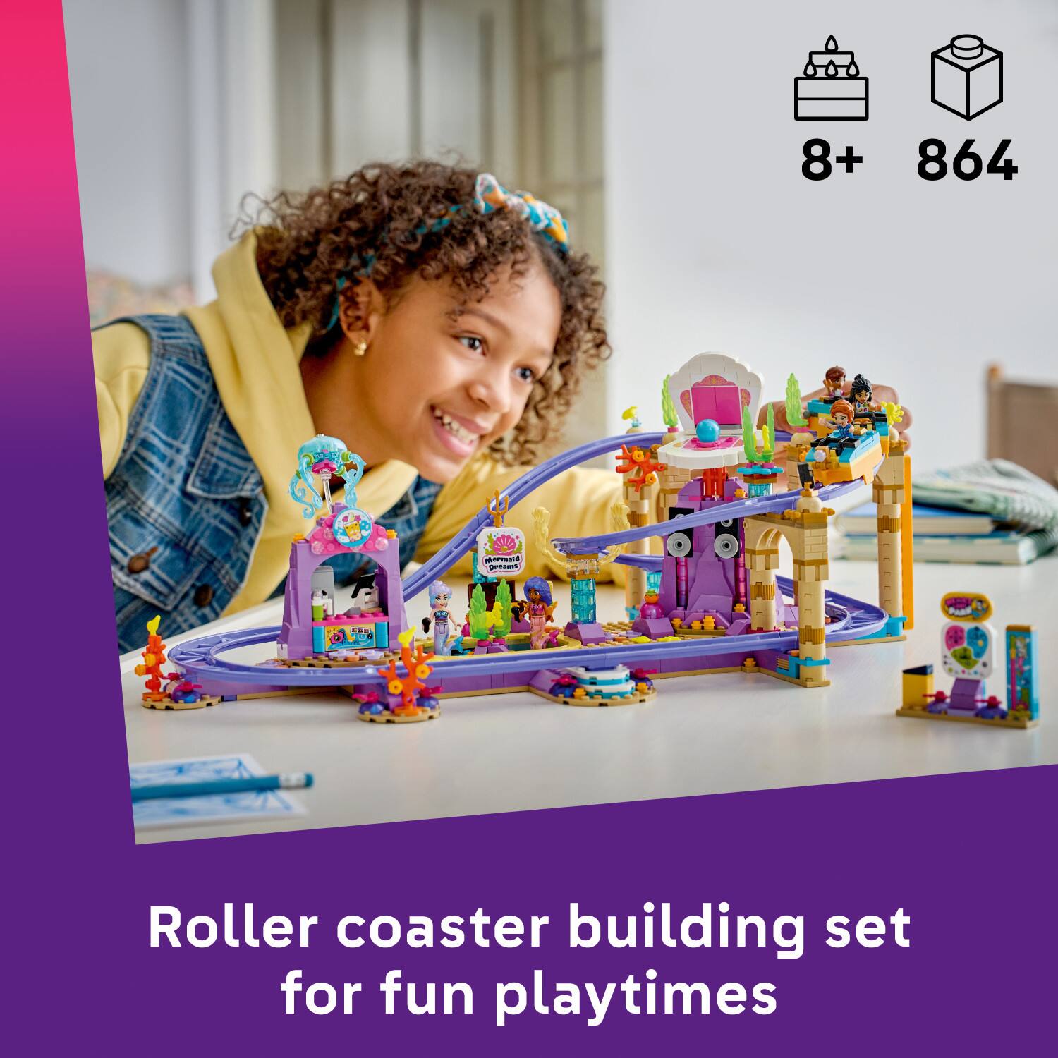 8+ 864 AP

Roller coaster building set for fun playtimes