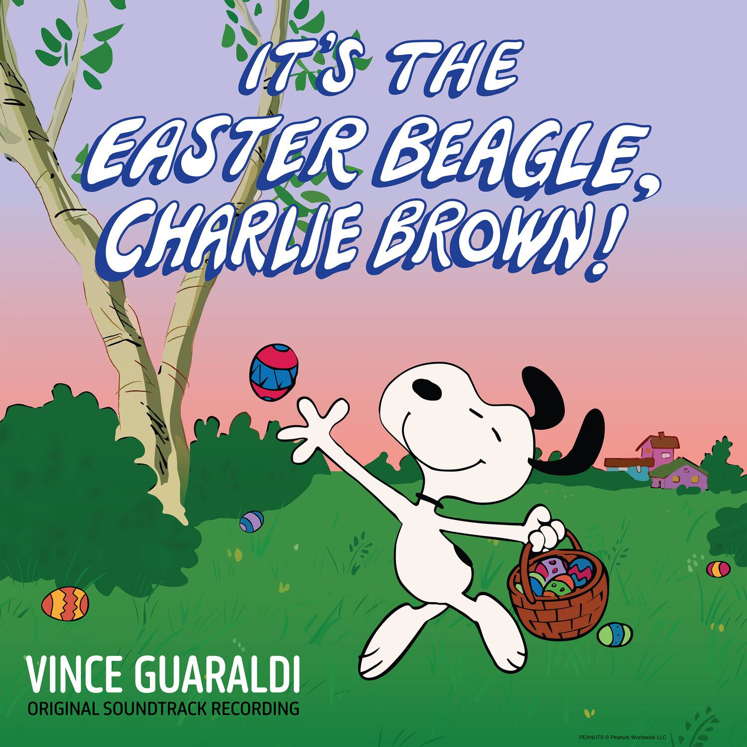 IT'S THE EASTER BEAGLE, CHARLIE BROWN!

VINCE GUARALDI  
ORIGINAL SOUNDTRACK RECORDING

PEANUTS © Peanuts Worldwide LLC