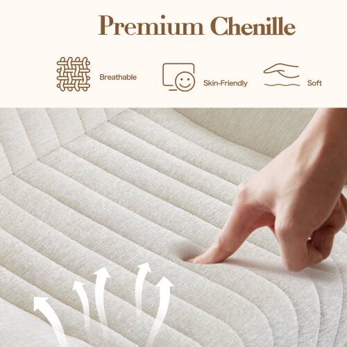 Premium Chenille

- Breathable
- Skin-Friendly
- Soft