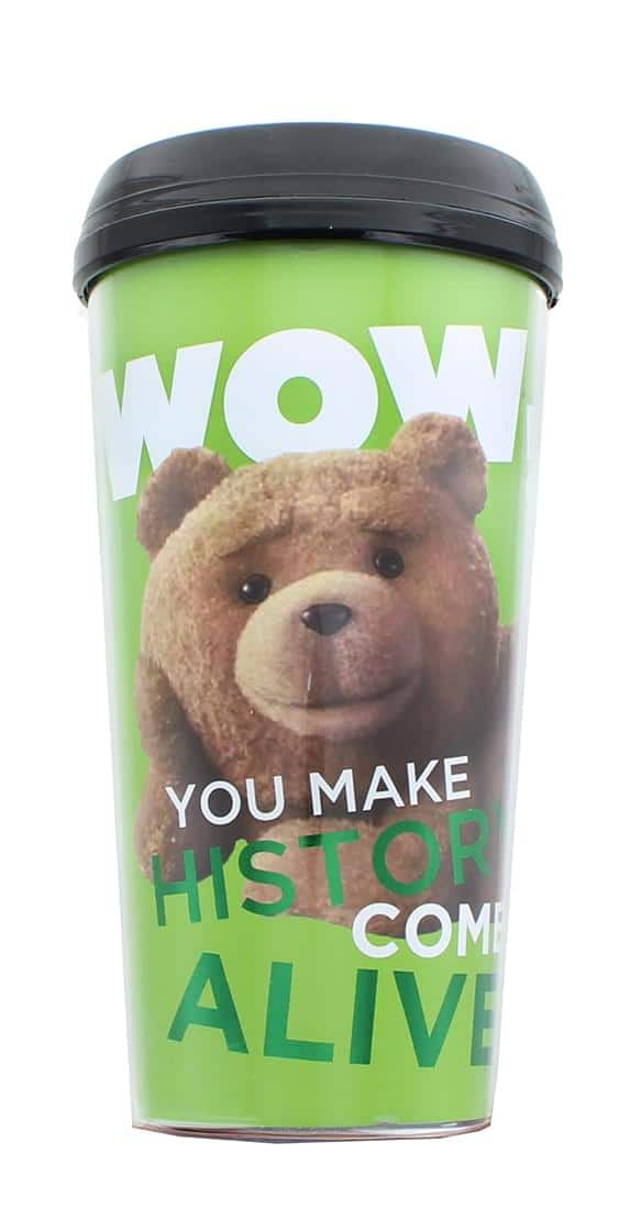 Just Funky - Ted 2 You Make History Come Alive Travel Mug - Beige price history on PriceWatchPro