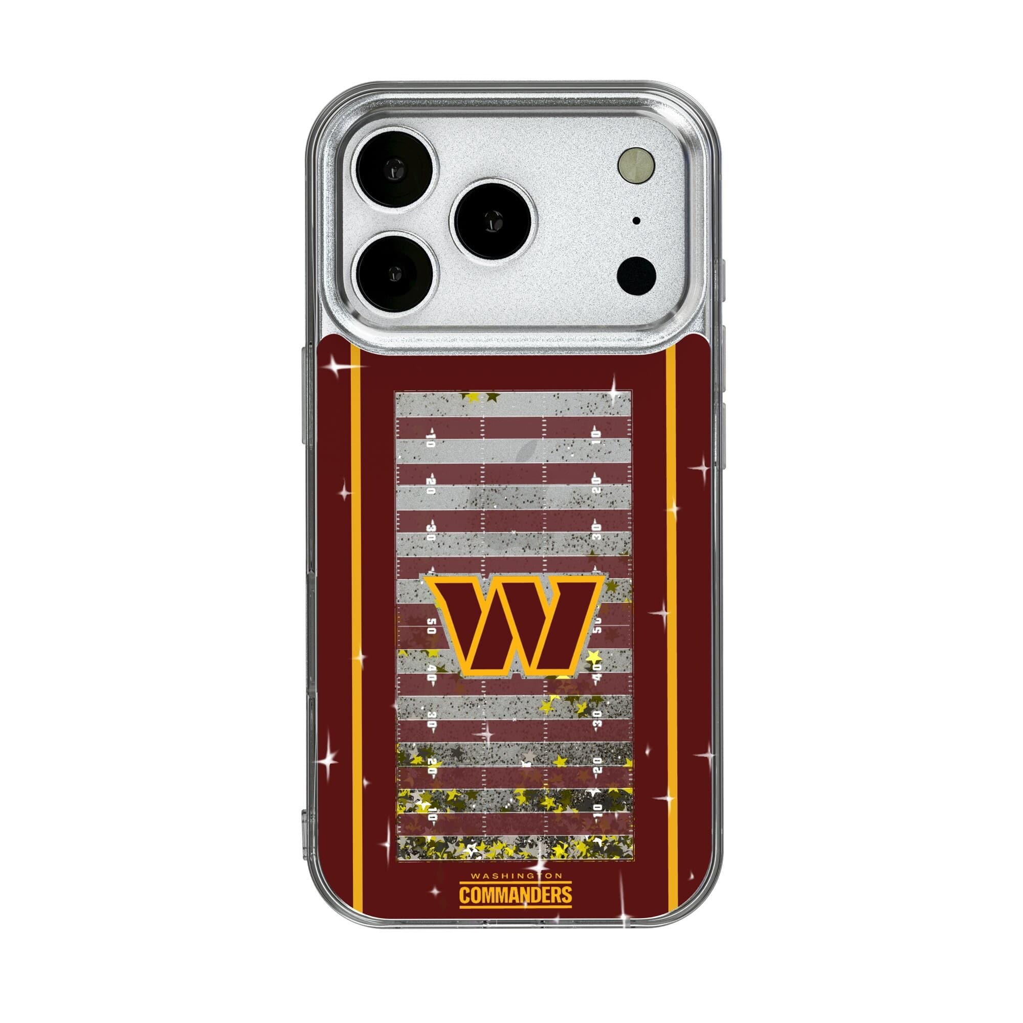 Keyscaper - NFL - Washington Commanders iPhone Field Design Glitter Case - 17 - Multicolor price history on PriceWatchPro
