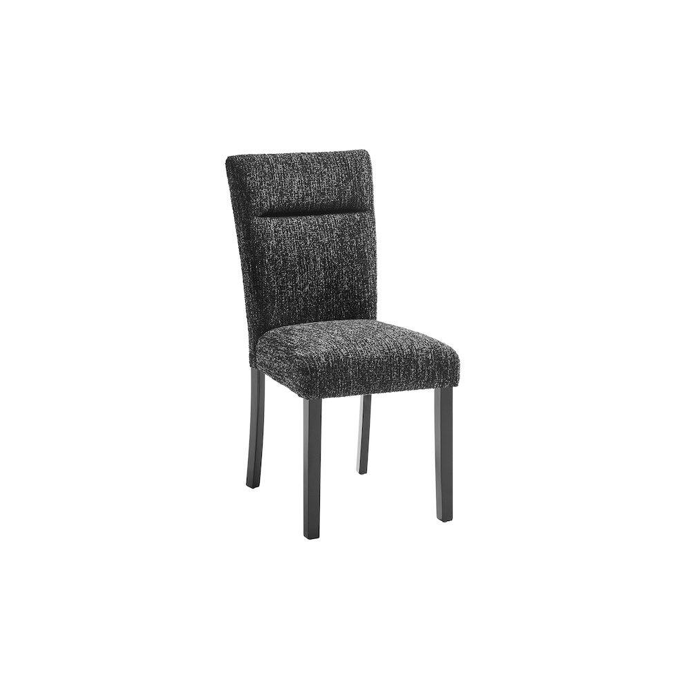 Left. Global Furniture USA - D2502 Black Dining Chair - Black.