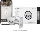 Level - Bolt (Matter) – Make Your Lock Smart, Keep Your Keys, Matter-Over-Thread, Works with Apple, Alexa, Google, SmartThings - Satin Nickel
