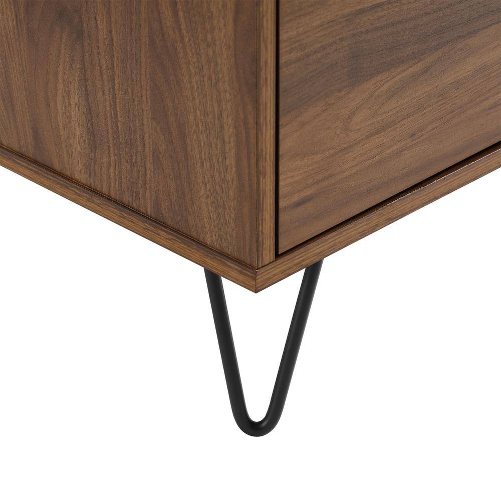 Alt View 7. Crosley Furniture - Teagan Record Storage Sideboard - Brown Oak.