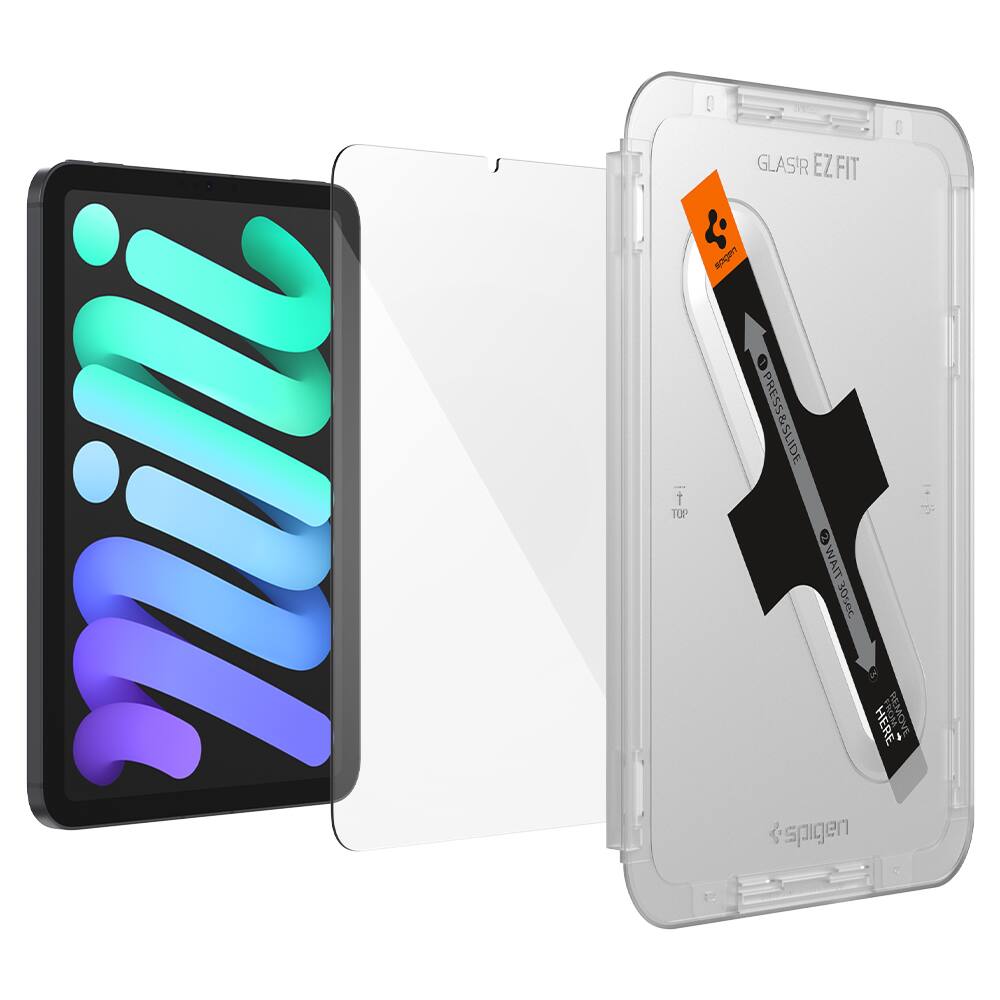mini  
TOP  
GLASIR EZFIT  
PRESS&SLIDE  
WAIT 30sec  
HERE  
REMOVE  
spigen