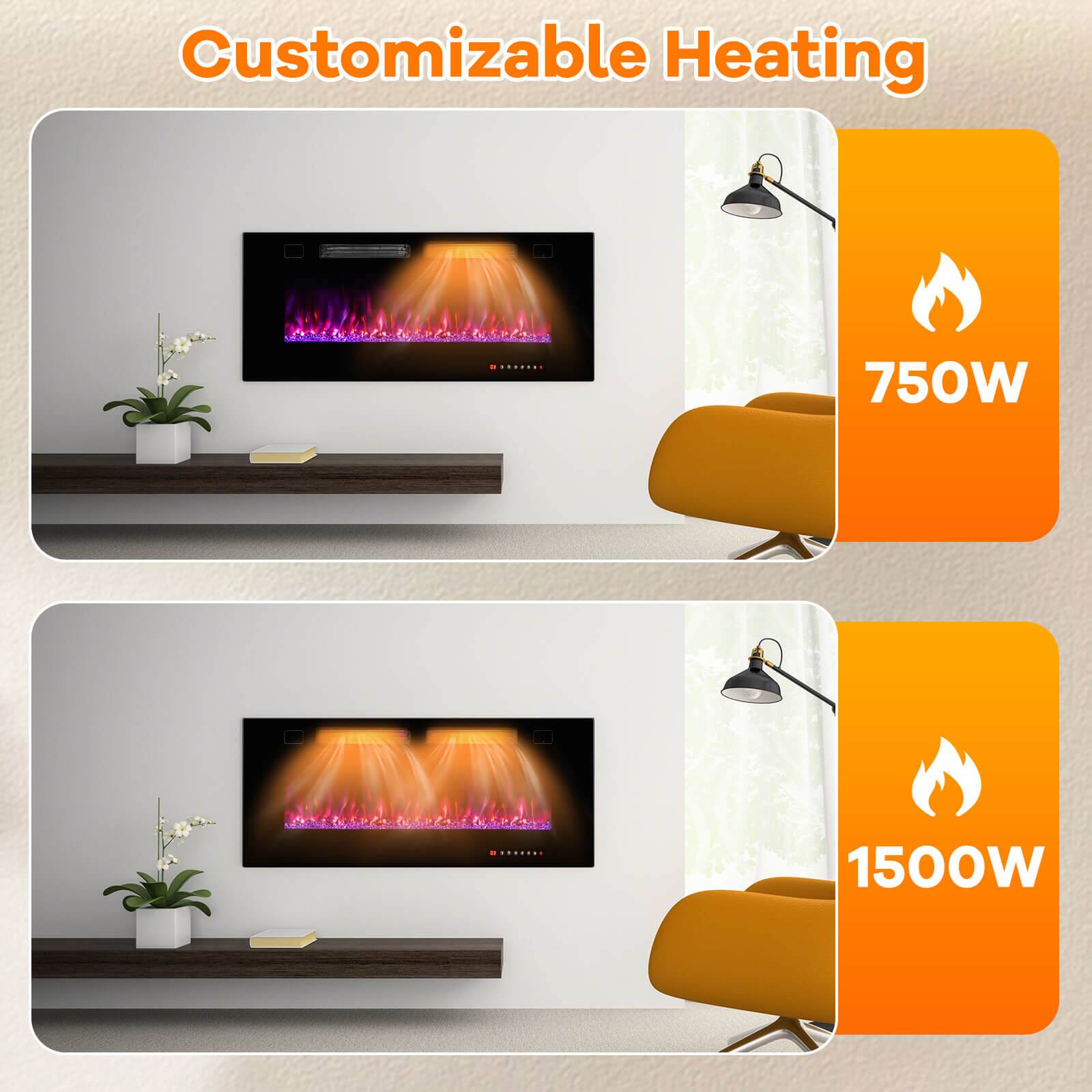 Customizable Heating

750W

1500W
