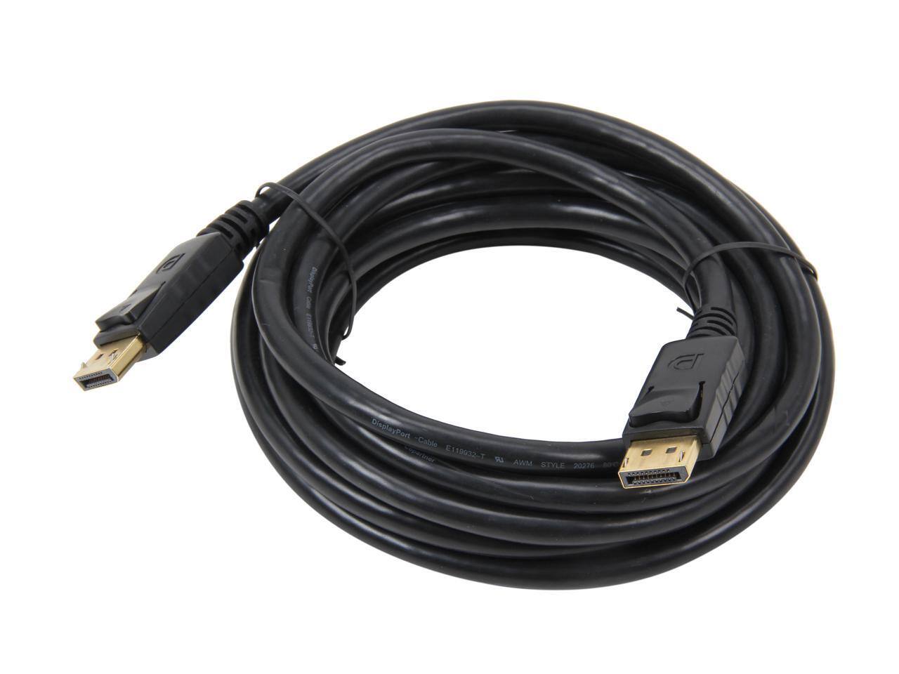 DisplayPort Cable E119932-T UR AWM STYLE 20276
