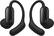 Alt View 3. Soundcore - by Anker AeroFit 2 Pro Dual-Form Wireless Bluetooth Earbuds with Open-Ear and Active Noise Cancellation Seamless Switch - Black.
