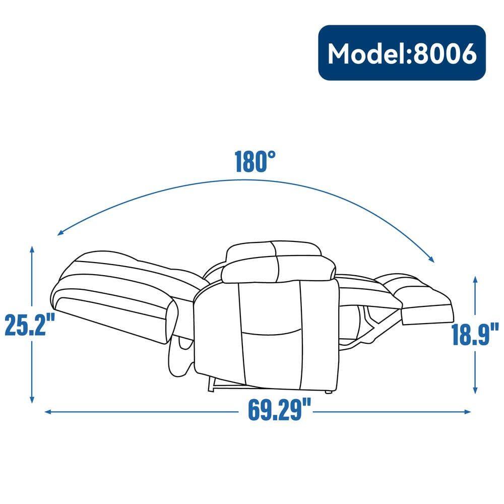 Model: 8006  
25.2"  
18.9"  
69.29"