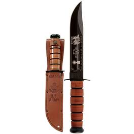 KA-BAR - Vietnam, U.S. ARMY, Laser engraved, 7in Fixed Blade, 1095 Cro-Van steel