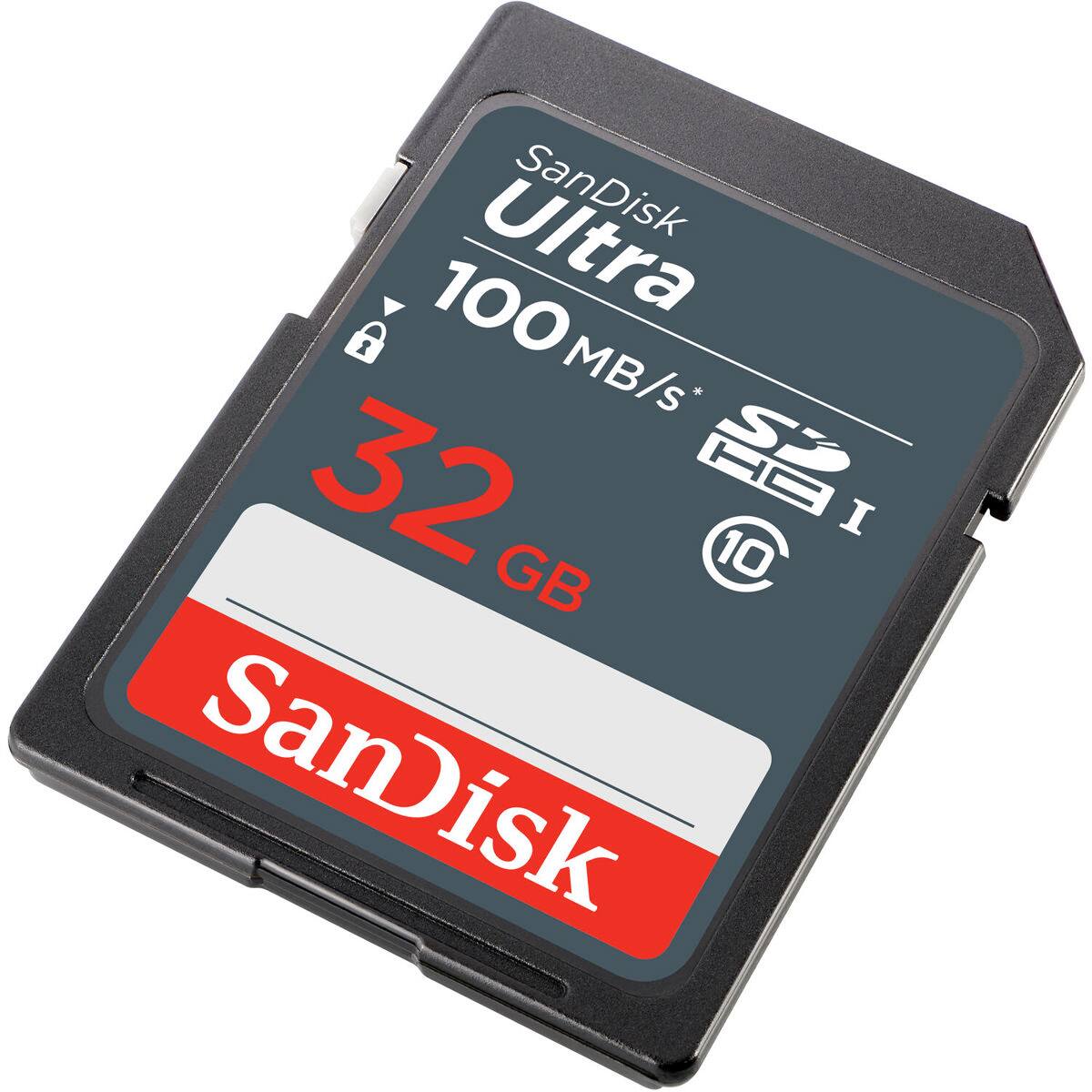 Sandisk Ultra 100 MB/s* 32 GB 10 I