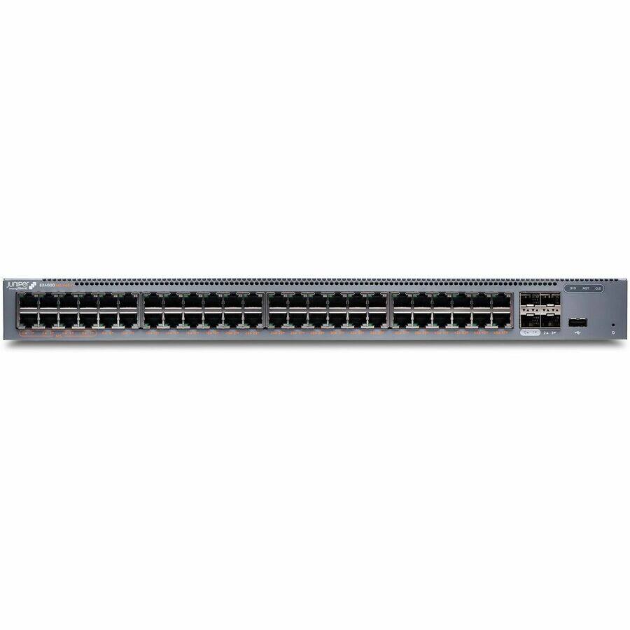 Alt View 4. Juniper - Juniper EX4000-48MP Ethernet Switch - 48 Ports - Manageable - Gigabit Ethernet, 2.5 Gigabit Ethernet, 10 Gigabit - Unknown.