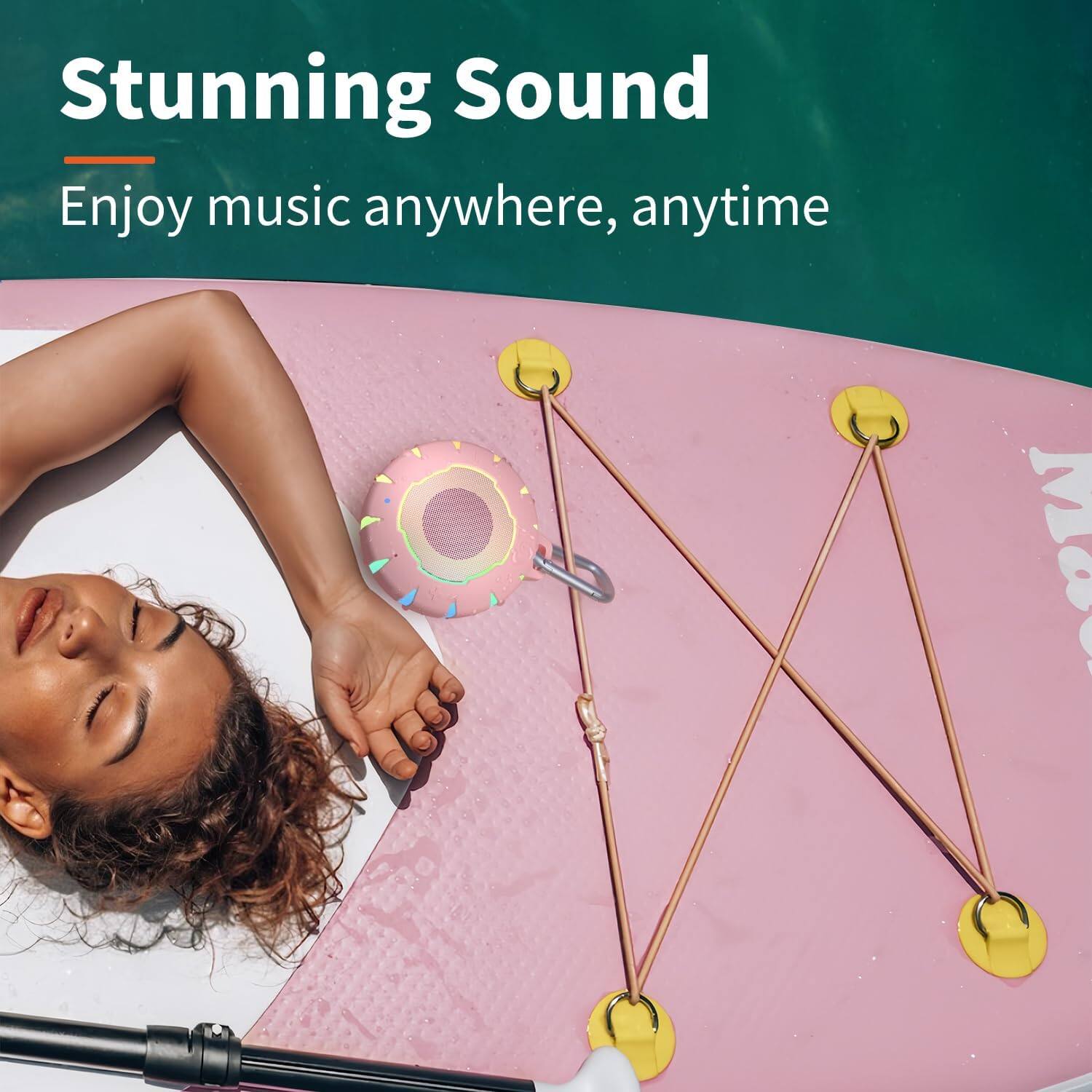 Stunning Sound  
Enjoy music anywhere, anytime