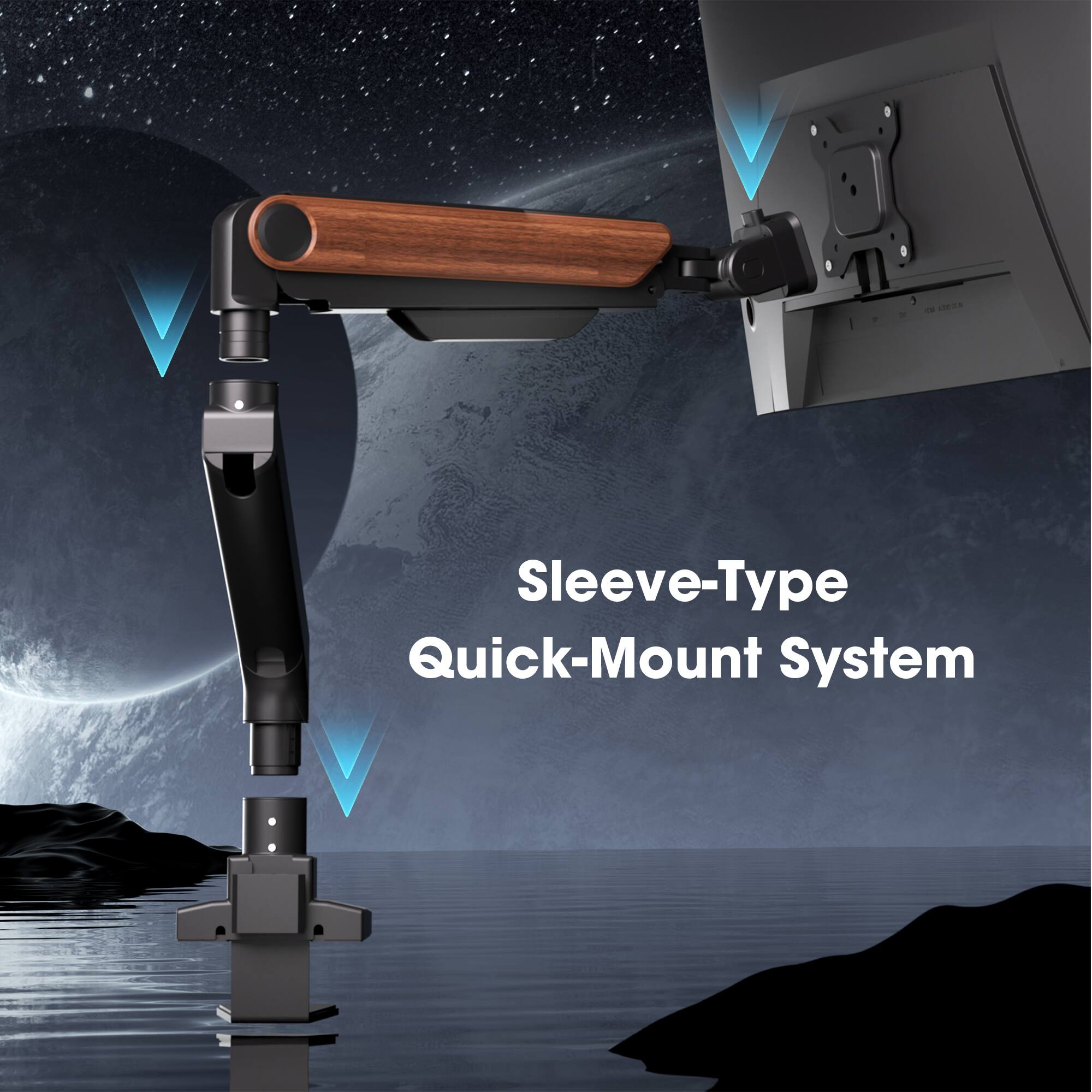 Sleeve-Type Quick-Mount System