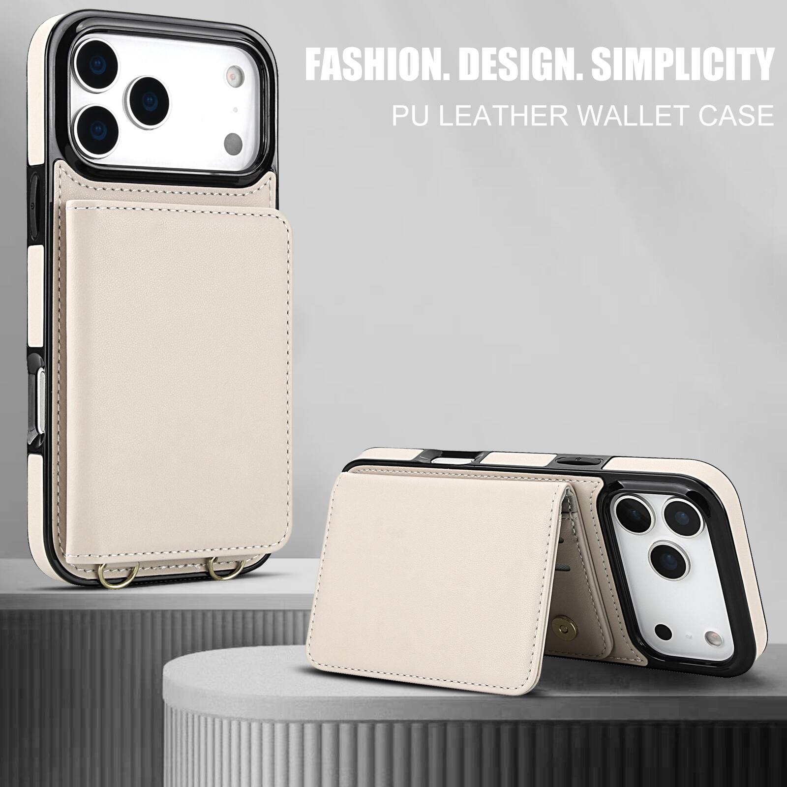FASHION. DESIGN. SIMPLICITY  
PU LEATHER WALLET CASE