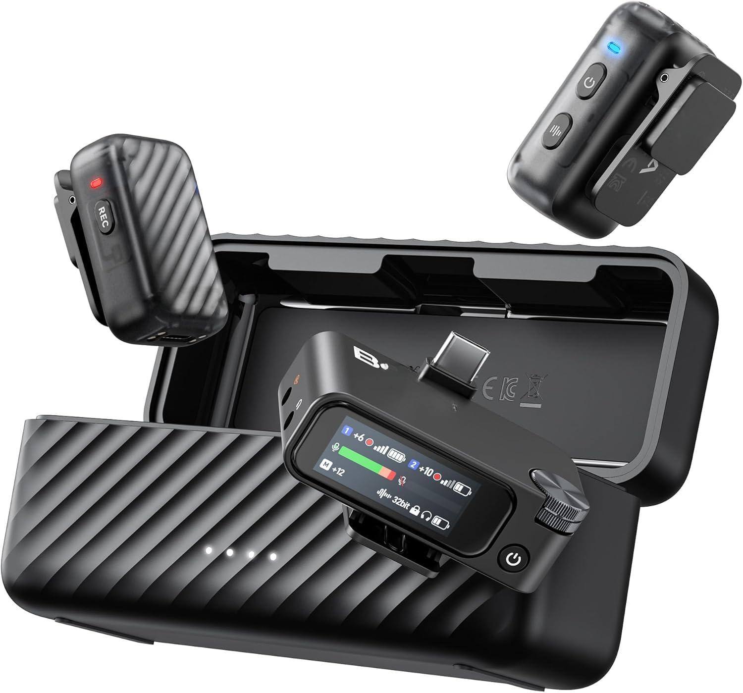 2TX+1RX+Charging Case (Without Clip Mic)