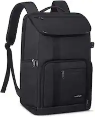 Front. mosiso - Camera Backpack Large Photography Camera Bag Case with 17.3 inch Laptop &Tripod Holder&Rain Cover - Black.