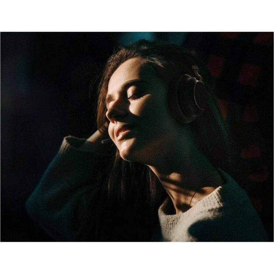 Alt View 2. Yealink - Yealink BH76 Plus UC Headset - Stereo - Wireless - Bluetooth - 150 ft - 20 Hz to 20 kHz - Over-the-head, On-ear - Blue.