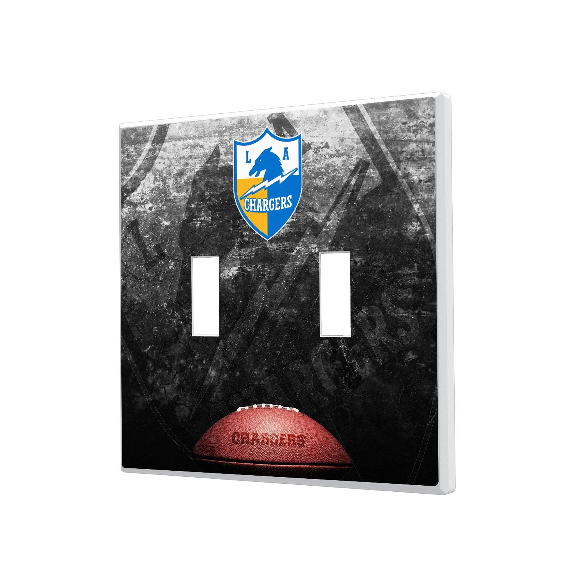 Keyscaper - Los Angeles Chargers Legendary Design Double Toggle Lightswitch Plate - Multicolor price history on PriceWatchPro