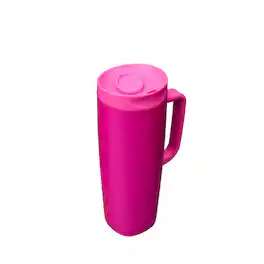 Owala - SmoothSip 24 fl. oz. BPA Free Vacuum Insulated Stainless Steel Tumbler - Read My Lips
