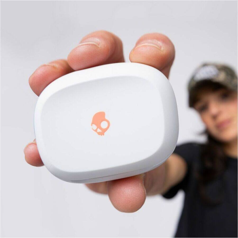 Alt View 4. Skullcandy - Skullcandy Smokin Buds Earset - Stereo - True Wireless - Bluetooth - 16 Ohm - 20 Hz to 20 kHz - Earbud - Binaural - Dual Color.