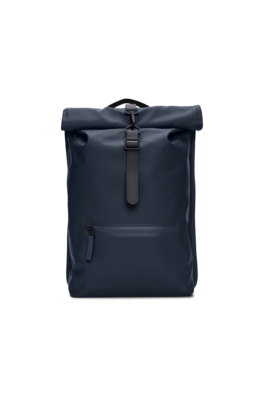 RAINS - Rolltop Rucksack - Navy