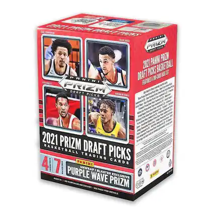 0! PREMI CONNINGHAM ORAFT PTS JALEN SUGGS PRHINI PRIZM YPCKE PANINI PRIZM 2021 BASKETBALL DRAFT PICKS CAN BASE ST PANINI A 0 NIBLET FEATURES PRIZM ORAFT B PICKS DAVION MITCHELL 2021 PRIZM BASKETBALL TRADING DRAFT PICKS 4 CARDS/PACK 7 PACKS/BOX PURPLE UNWRAP 1 BLASTER AGES WAVE EXCLUSIVE De NO PRIZM PURCHASE NECESSARY SEE PACK FOR DETAILS