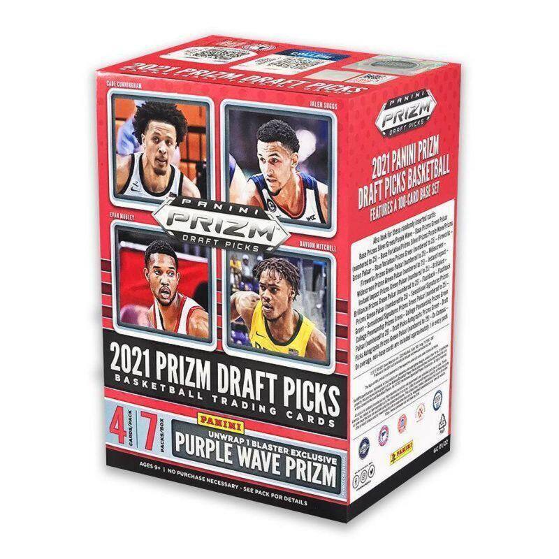0! PREMI CONNINGHAM ORAFT PTS JALEN SUGGS PRHINI PRIZM YPCKE PANINI PRIZM 2021 BASKETBALL DRAFT PICKS CAN BASE ST PANINI A 0 NIBLET FEATURES PRIZM ORAFT B PICKS DAVION MITCHELL 2021 PRIZM BASKETBALL TRADING DRAFT PICKS 4 CARDS/PACK 7 PACKS/BOX PURPLE UNWRAP 1 BLASTER AGES WAVE EXCLUSIVE De NO PRIZM PURCHASE NECESSARY SEE PACK FOR DETAILS