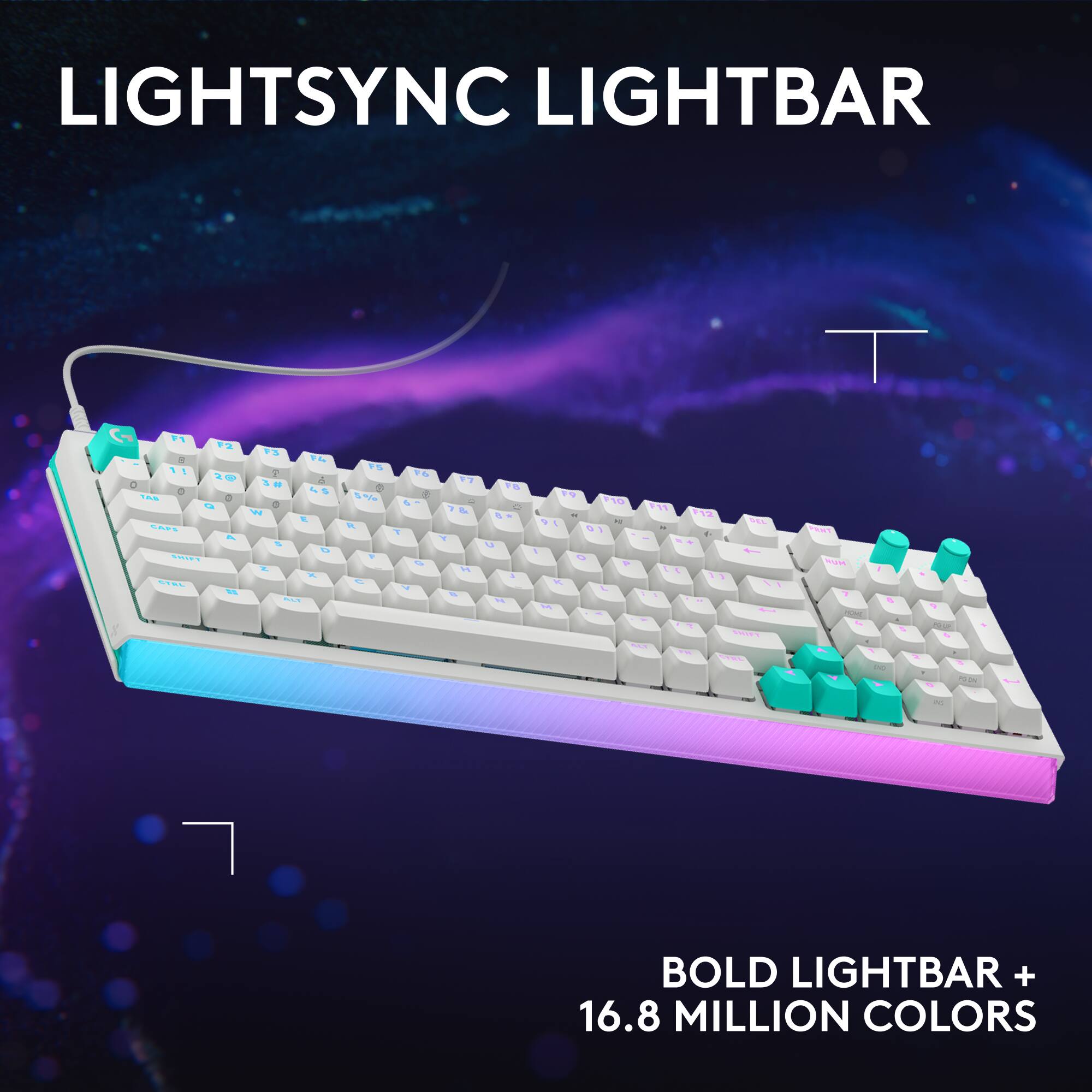 LIGHTSYNC LIGHTBAR  
BOLD LIGHTBAR + 16.8 MILLION COLORS
