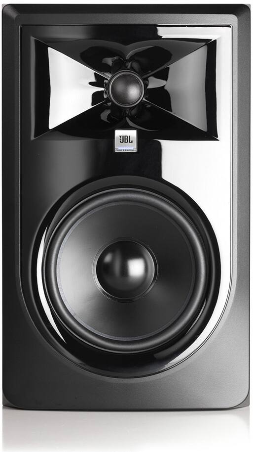 Back. JBL - JBL 306P MKII Powered 6-Inch Two-Way Studio Monitor.
