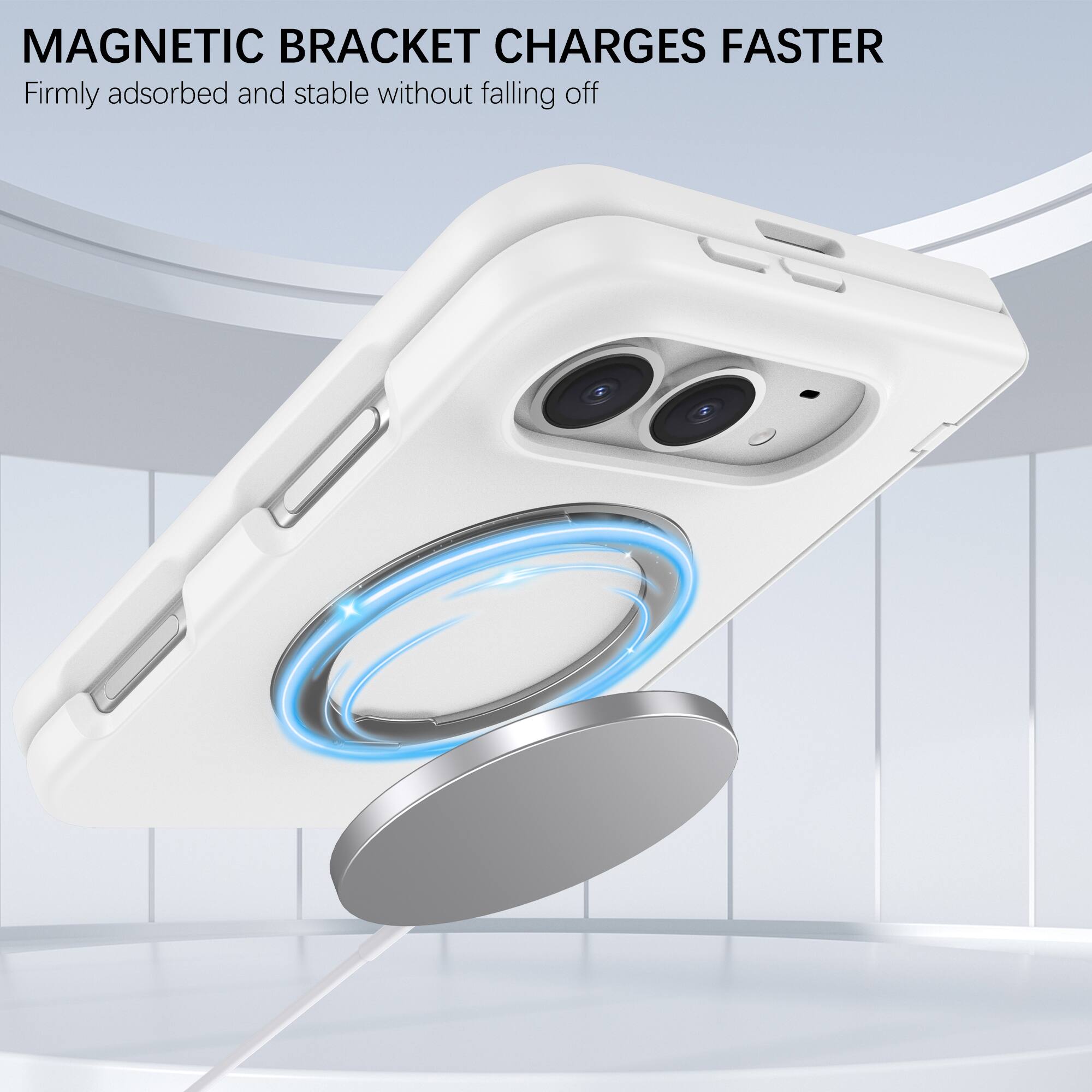 Dteck Magnetic Case for Apple iPhone Duo with Screen Protector , 360 ...