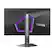 Back. AOC - 27" QD OLED 240Hz 0.03ms Gaming Monitor - Black/Purple.