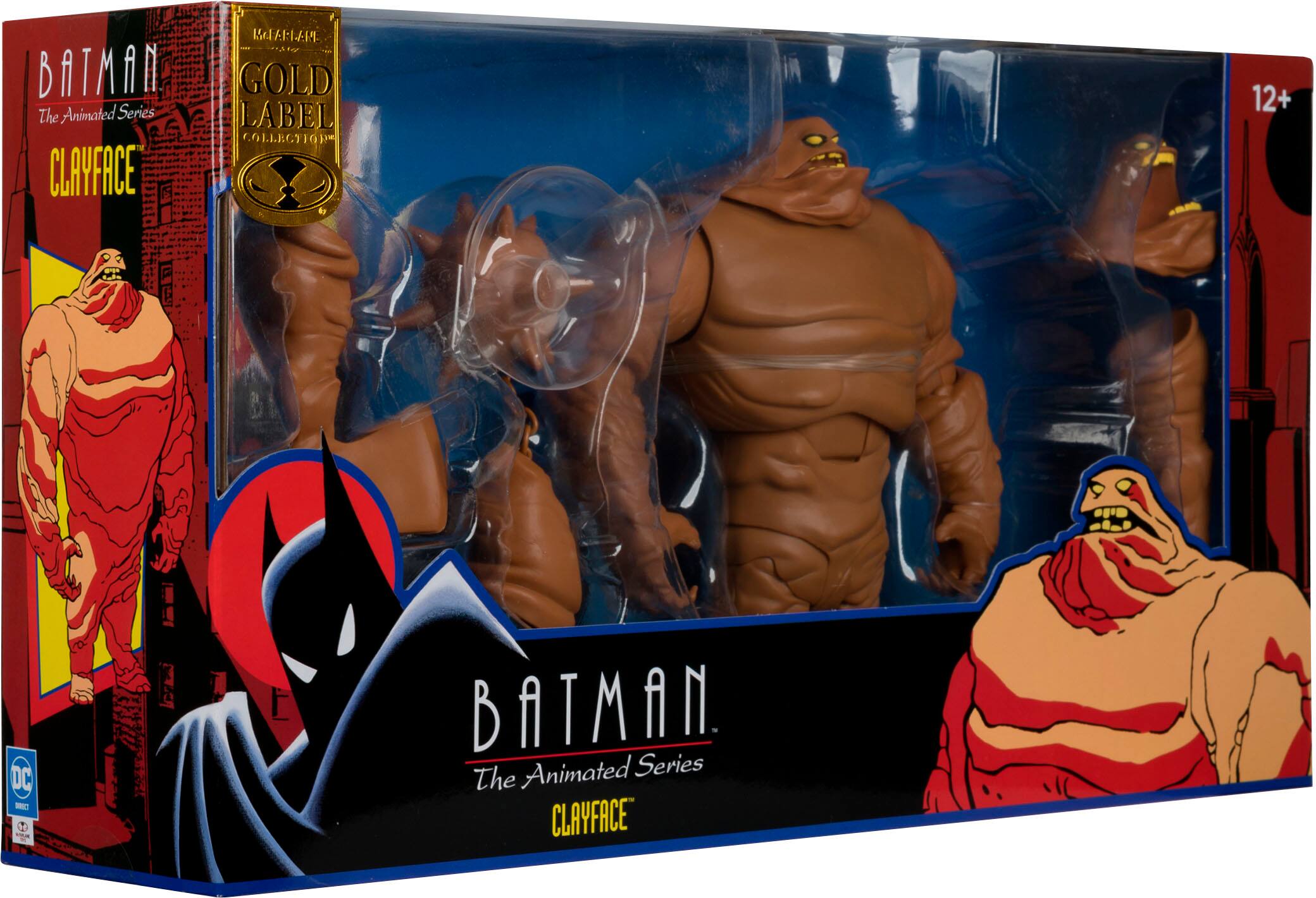 "Batman: The Animated Series Clayface Gold Label Collection 12+ DC - D"