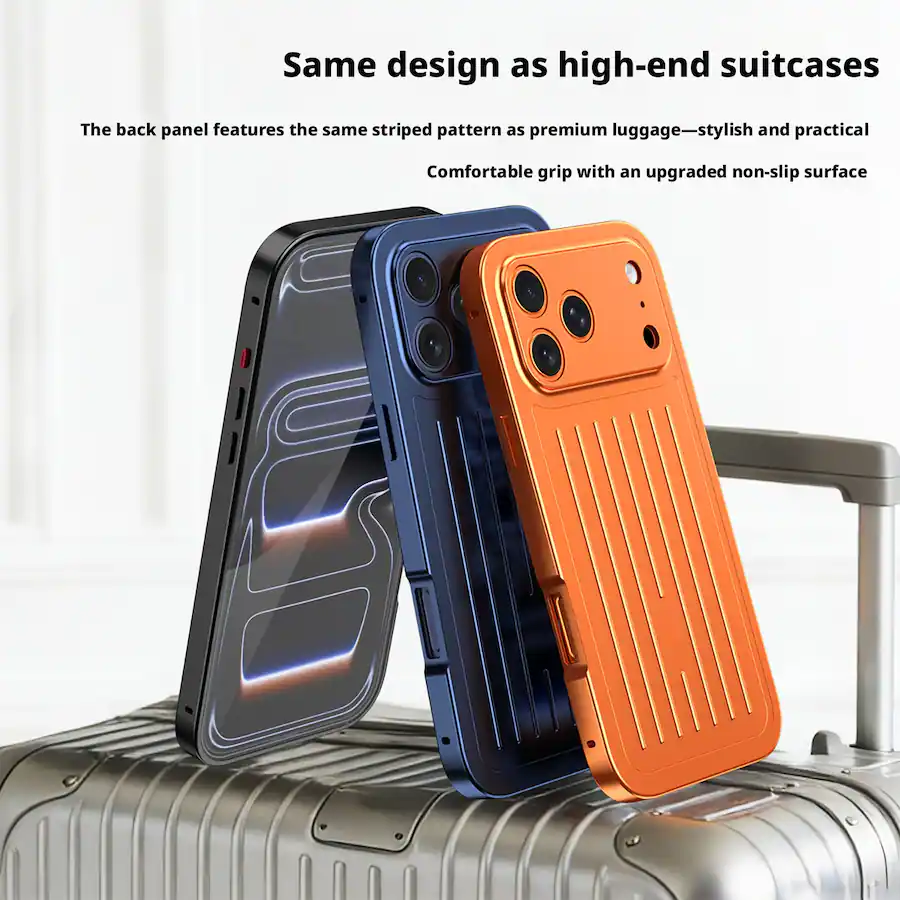 Full Screen Pattern UUCOVER Full Body Protective Case for Apple iPhone 17 Pro Max, Aluminum ...