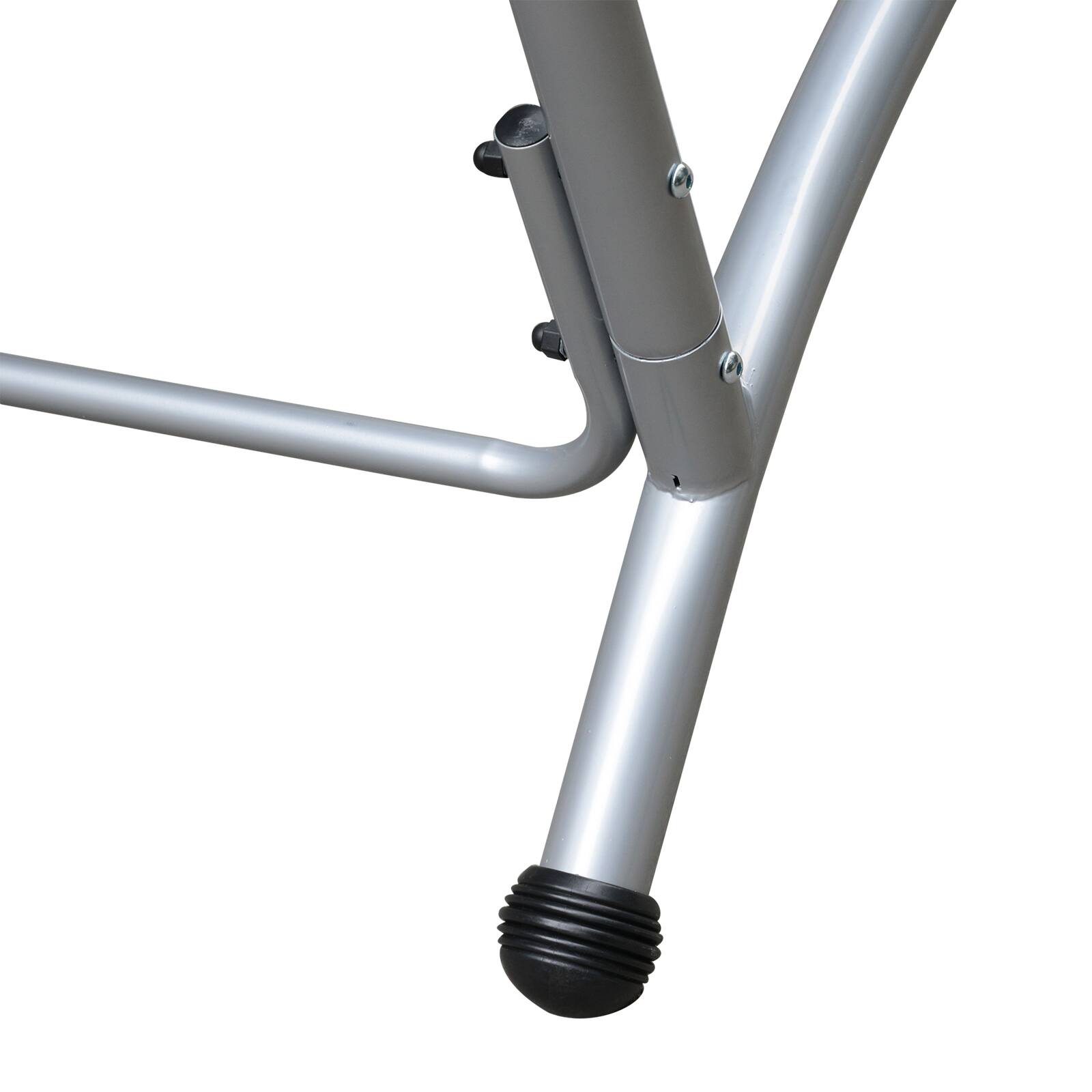 Alt View 4. Outsunny - Outsunny 3-Seat Outdoor Porch Swing Chair Patio Swing Glider with Adjustable Canopy.