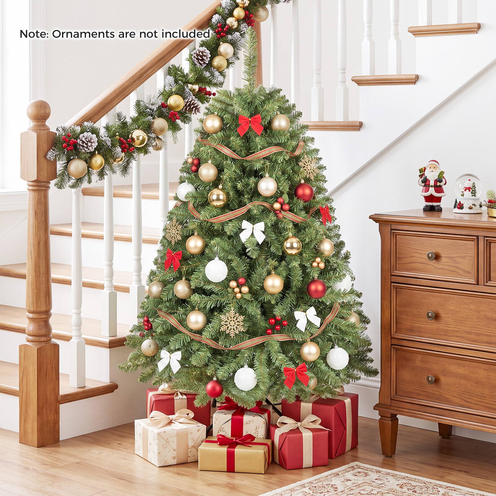 Note: Ornaments are not included