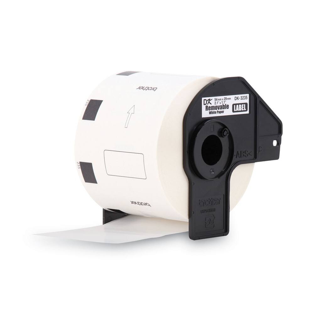 235 Brother DK-3235  
54mm x 29mm  
Removable White Paper  
LABEL  
DK-3235  
USPS435653