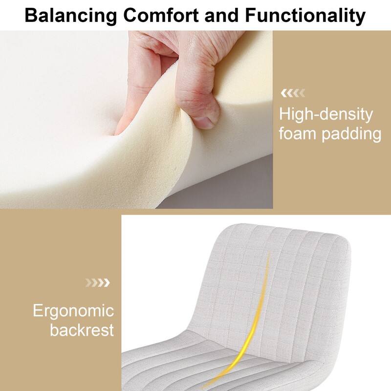 Balancing Comfort and Functionality

High-density foam padding

Ergonomic backrest