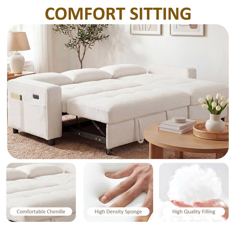 COMFORT SITTING

Comfortable Chenille  
High Density Sponge  
High Quality Filling