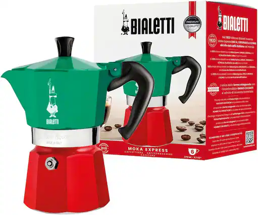 PREMIUM BIALETTI QUALITY
Nel 1933 Alfonso Bialetti inventa Moka Express UNICA, ORIGINALE ed ICONA del rito del caffè italiano nel mondo
1933
Alfonso Bialetti inventa Moka Express UNIQUE, ORIGINAL and ICON of the coffee ritual in the world
1933
Alfonso Bialetti inventa Moka Express NIQUE, ORIGINAUX et ICONIQUE du rituel du café italien dans le monde
1933
Alfonso Bialetti inventa Moka Express NIQUE, ORIGINALE und ICON des italienischen Kaffee-Rituels in der Welt
1933
Alfonso Bialetti inventa Moka Express NIQUE, ORIGINAL and ICON of the coffee ritual in the world
1933
Alfonso Bialetti inventa Moka Express NIQUE, ORIGINALE e ICONA del rito del caffè italiano nel mondo
1933
Alfonso Bialetti inventa Moka Express NIQUE, ORIGINAUX et ICONIQUE du rituel du
