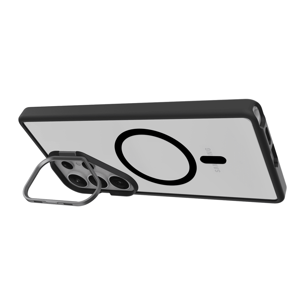 Alt View 3. Prodigee - KickIt Case for Samsung Galaxy S25 Ultra - Black.