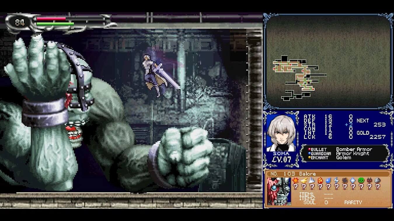 84 SOMA CV.07 1 1 NEXT STR S KFRNTK 1 692126 + 253 AOSCIL CON TETONC N 1 DO2000 GOLD 2257 BULLET Bomber Armor GUARDIAN Armor Knight ENCHANT Golem NO. 1 103 Balore  ?  ? ? ITEM1 ITEM2 SOUL o  ?  ?  RARITY