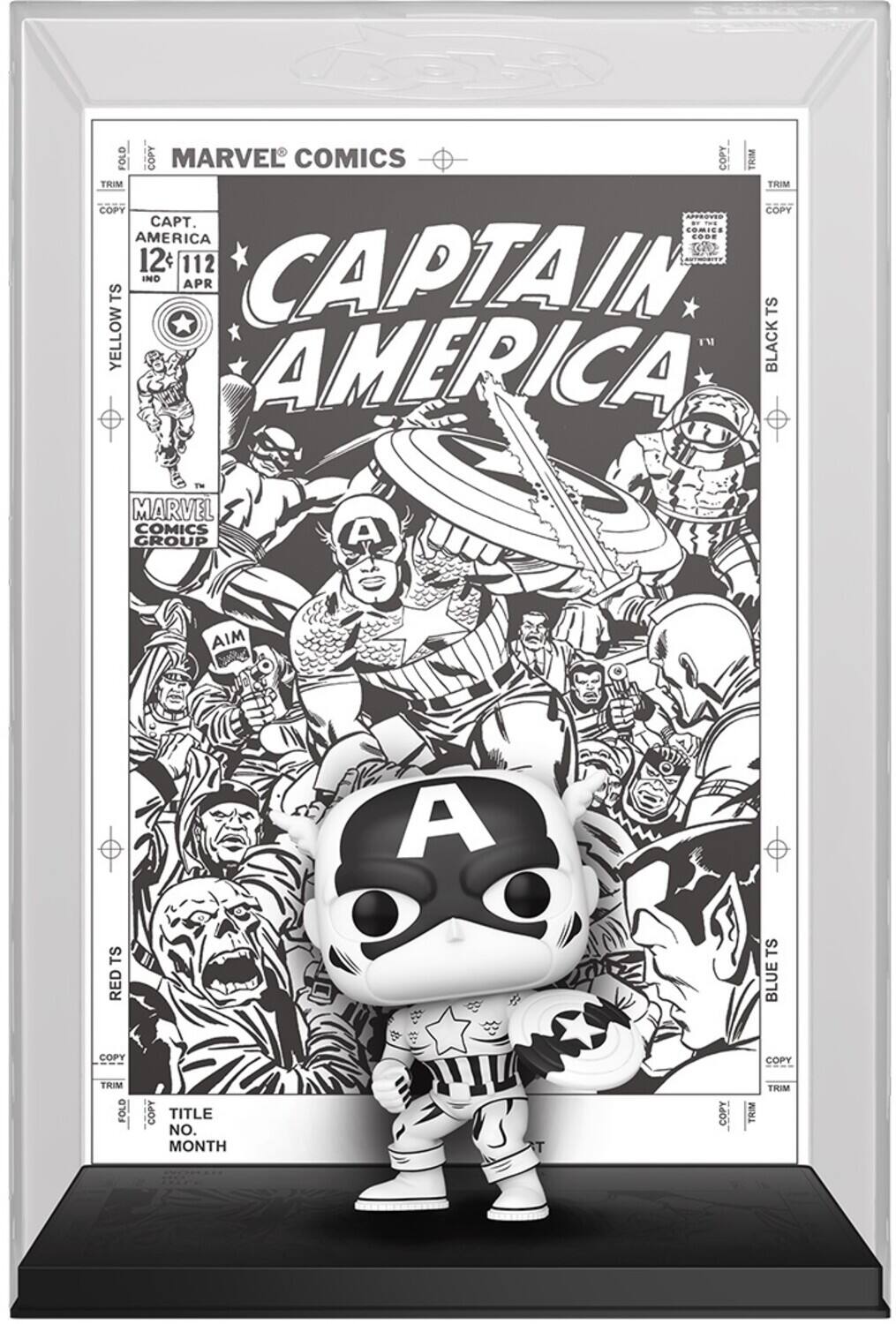 Photos - Action Figures / Transformers Funko POP! Comic Cover: Marvel's 85th - Captain America - Collectibles - Multicolor 889698809610