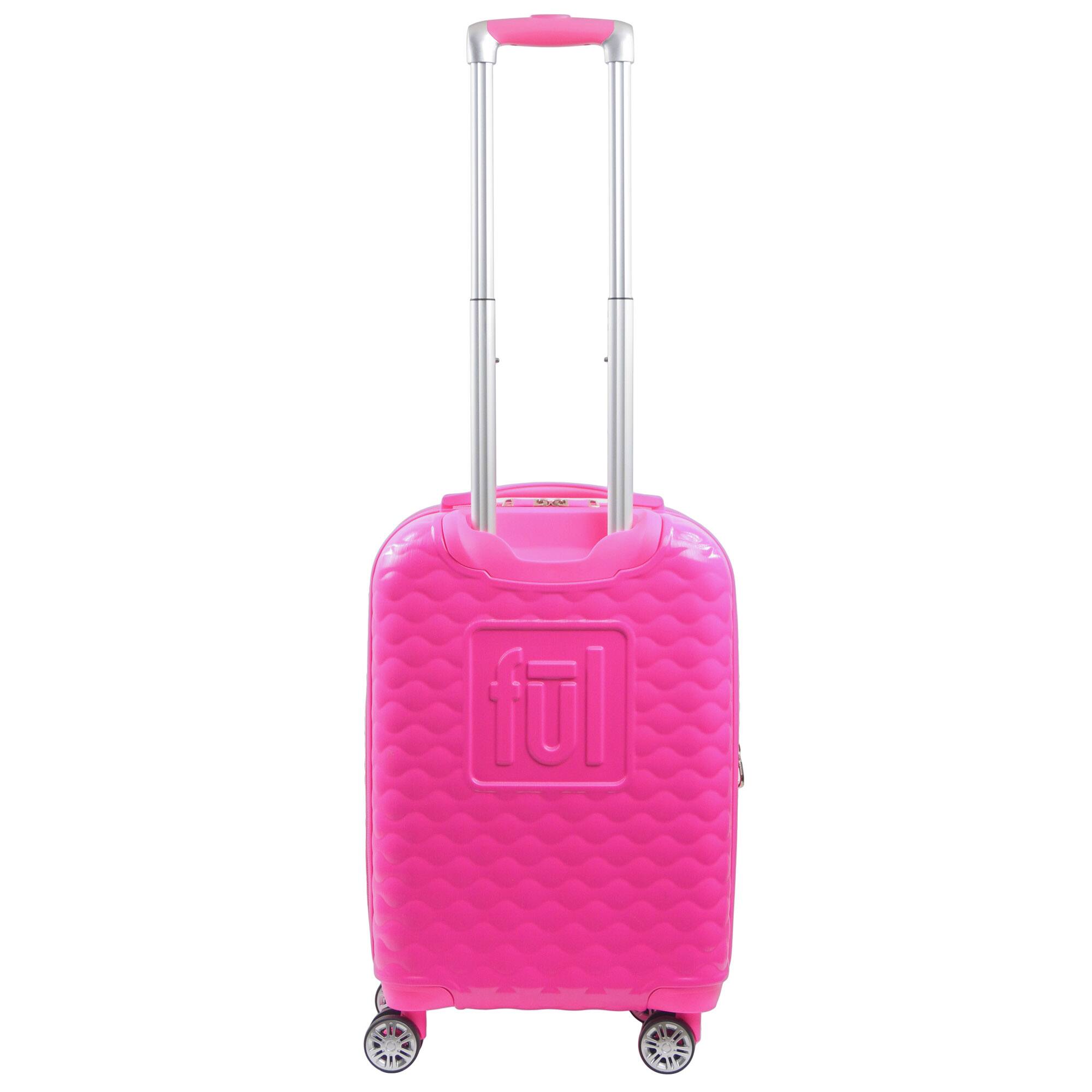 Back. Ful - Mattel Barbie 3D Quilted 22.5" Carry on - PINK.