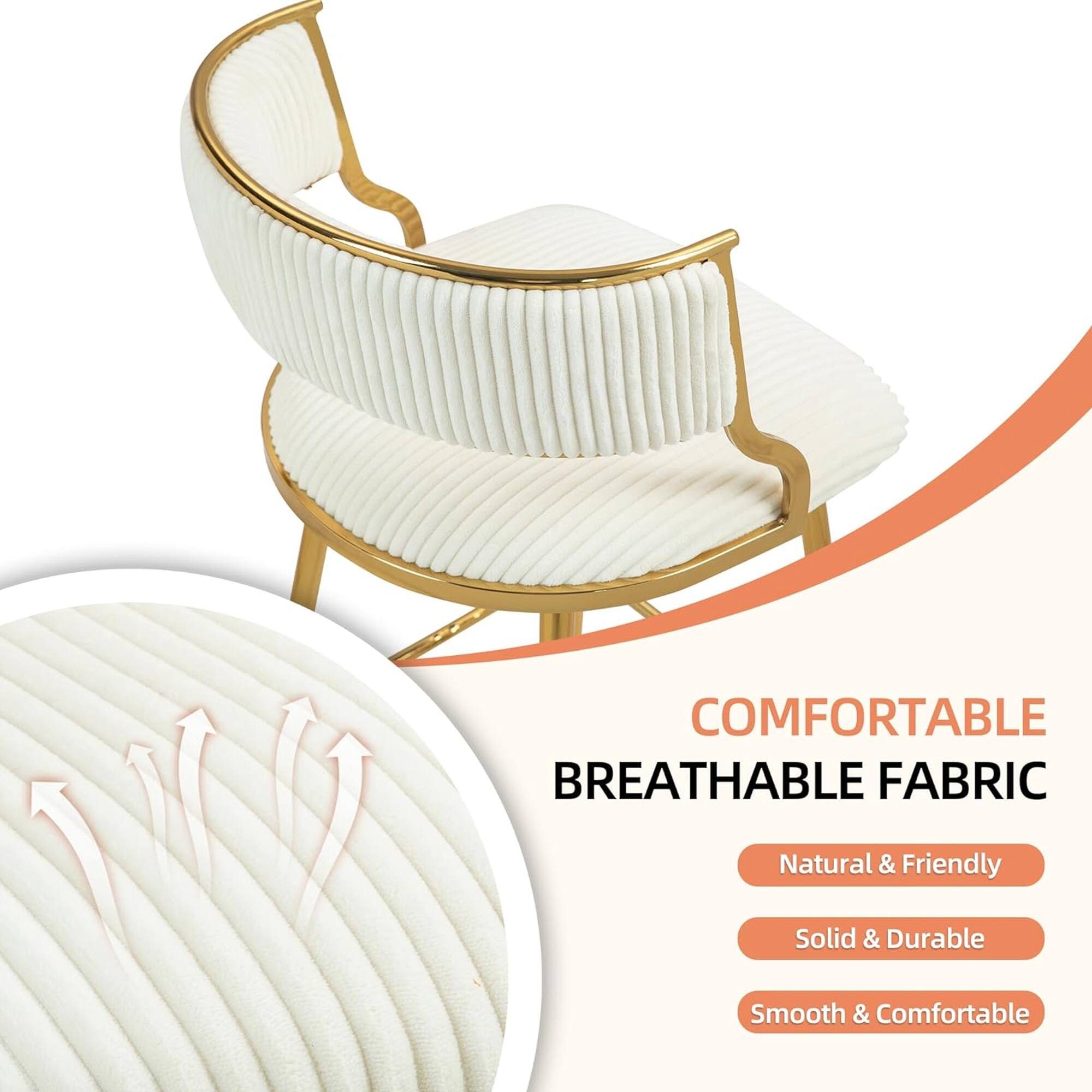 COMFORTABLE BREATHABLE FABRIC

- Natural & Friendly
- Solid & Durable
- Smooth & Comfortable